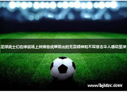 足球战士们在绿茵场上拼搏奋战展现出的无畏精神和不屈意志令人感动至深